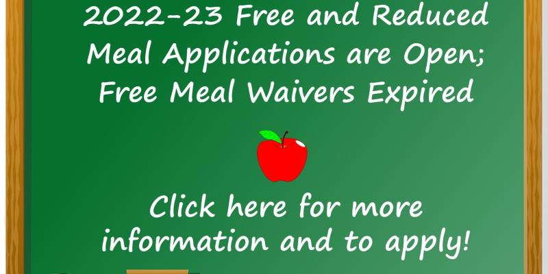 free and reduced meal app link